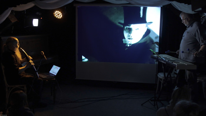 Sergey Letov and Vladimir Goloukhov at Pereslavl Zalessky. The Fall of the House of Usher (American, 1928)