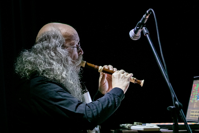 Sergey Letov plays recorder. The Plague in Florence